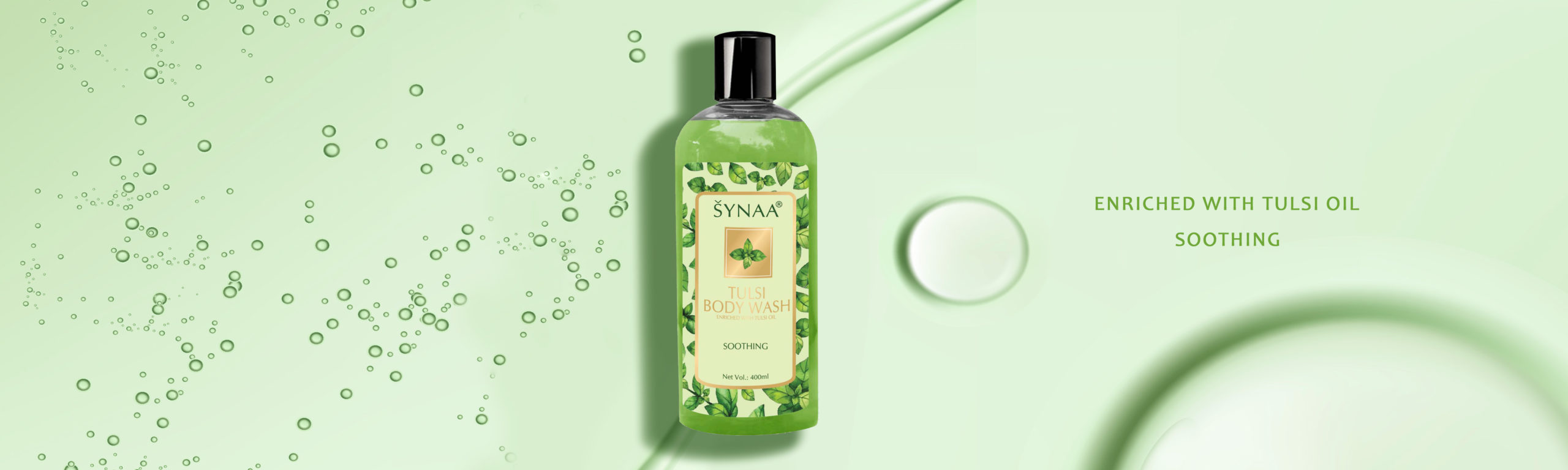 Synaa Tulsi Body Wash BANNER 1